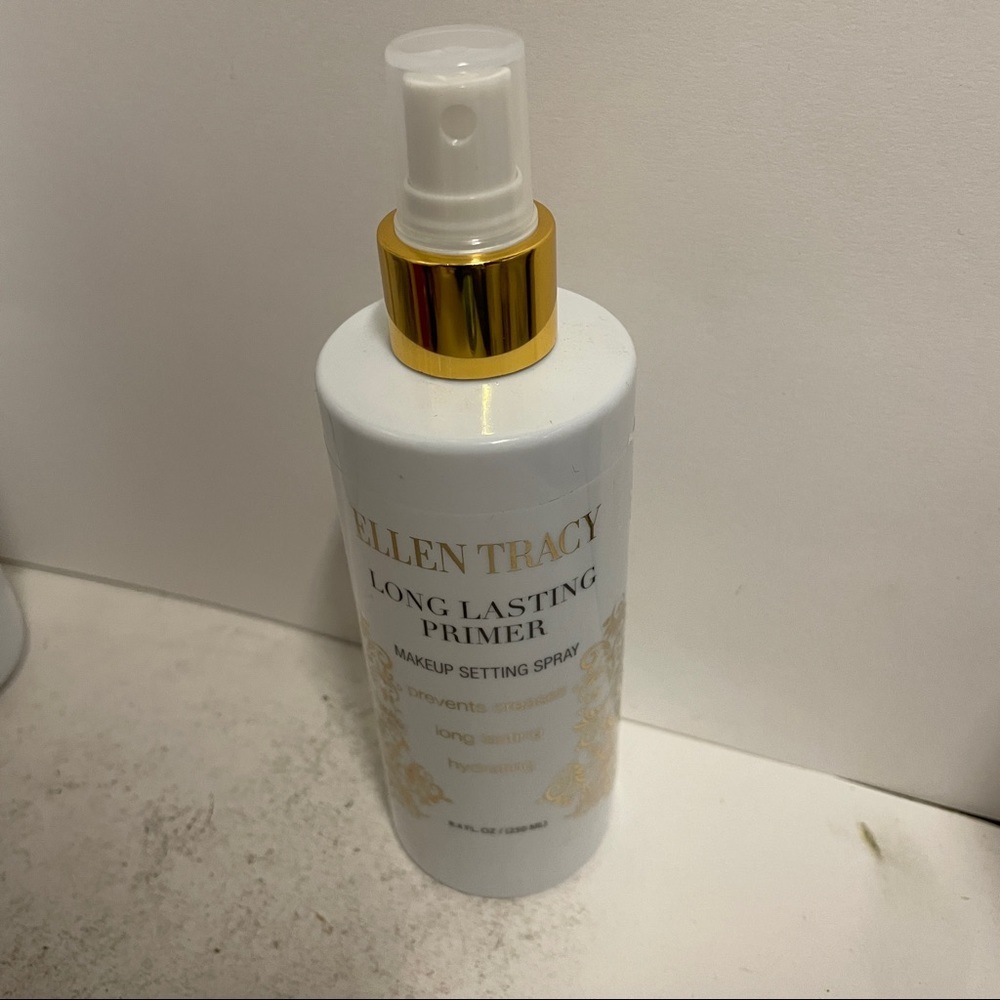 Ellen Tracy Long Lasting Primer Makeup Setting Spray 8.4 OZ HTF